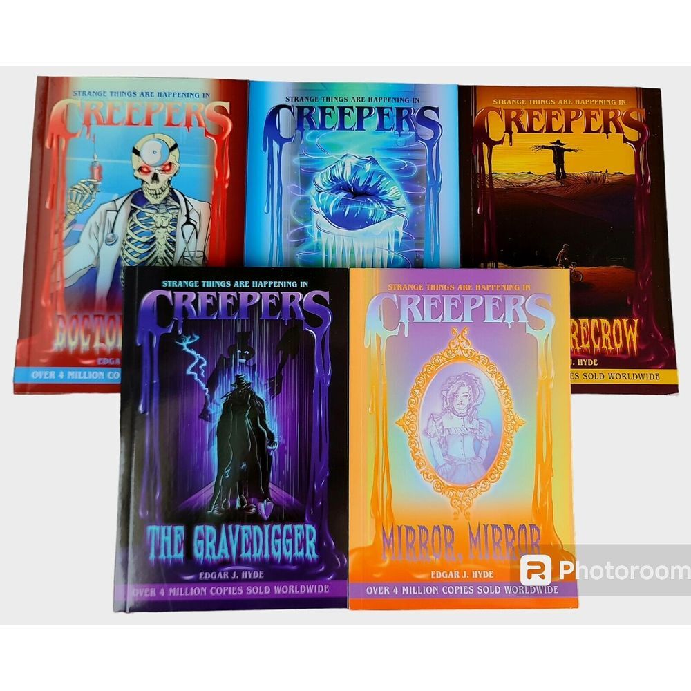 Strange Things Are Happening In CREEPERS Edgar Hyde Horror Series Vol. 6-10 New